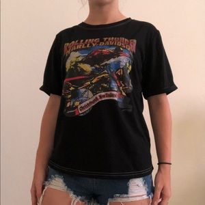 rolling thunder harley davidson tee